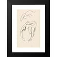 thumbnail image 2 of Henri Gaudier-Brzeska 11x14 Black Modern Framed Museum Art Print Titled - Bowing Figure (1910 - 1915), 2 of 5