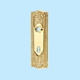 thumbnail image 2 of Door Back Plate Solid Brass Beaded With Keyhole 7 1/4" H Pack of 4, 2 of 2