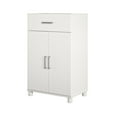 thumbnail image 4 of Callahan 24" 1 Drawer/2 Door Base Storage Cabinet, White, 4 of 9