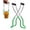 Green, variant on Canning Jar Lifter Tongs, Stainless Steel Jar Lifter with Rubber Grips - for Slip Wide-Mouth Clip for Kitchen Restaurant