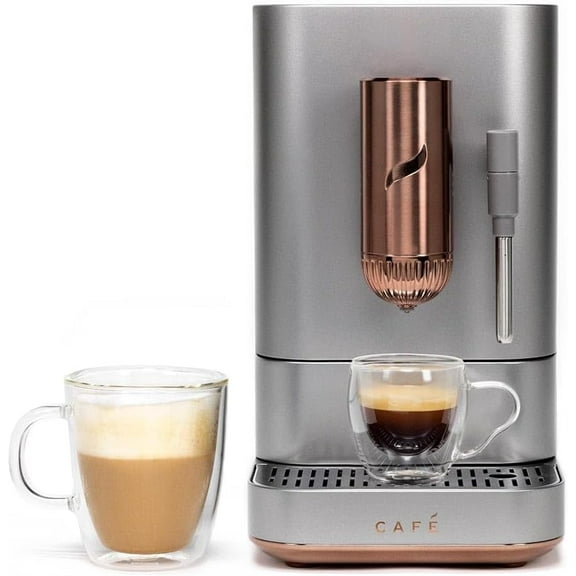 Café Affetto Steel Silver Espresso Machines