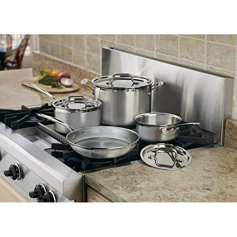 Cuisinart MCP-7N MultiClad Pro 7-Piece Stainless-Steel Induction