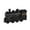 Black, variant on Qholemyo Small Humidifier Desktop Humidifier Train Coil Shaped Aromatherapy Machine Oil Diffuser For Home Bedroom No Remote Control