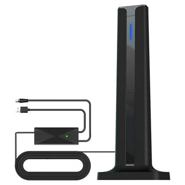 4K 1080P HD Digital Indoor Amplifier TV Antenna 120 Miles Long Range HDTV Antenna with Amplifier