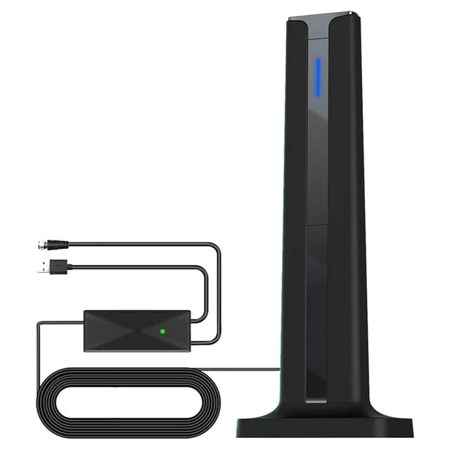 Antena de TV con Amplificador Interior Digital 4K 1080P HD HDTV Alcance 120 Millas