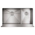 thumbnail image 6 of Kohler Vault K3945-NA Smart Divide Double Bowl with Apron Undermount Kitchen Sink, 6 of 7