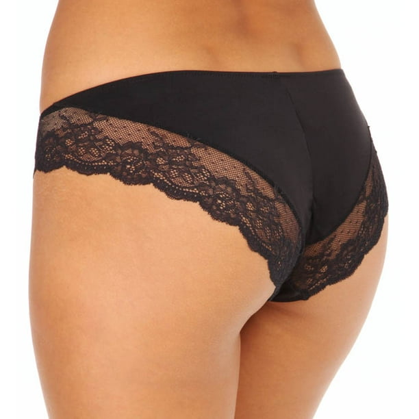 Maidenform Tanga Pack, Back Underwear, Cheeky Lace Panties for Women,  3-Pack, Black/Black/Black, Small : : Clothing, Shoes & Accessories