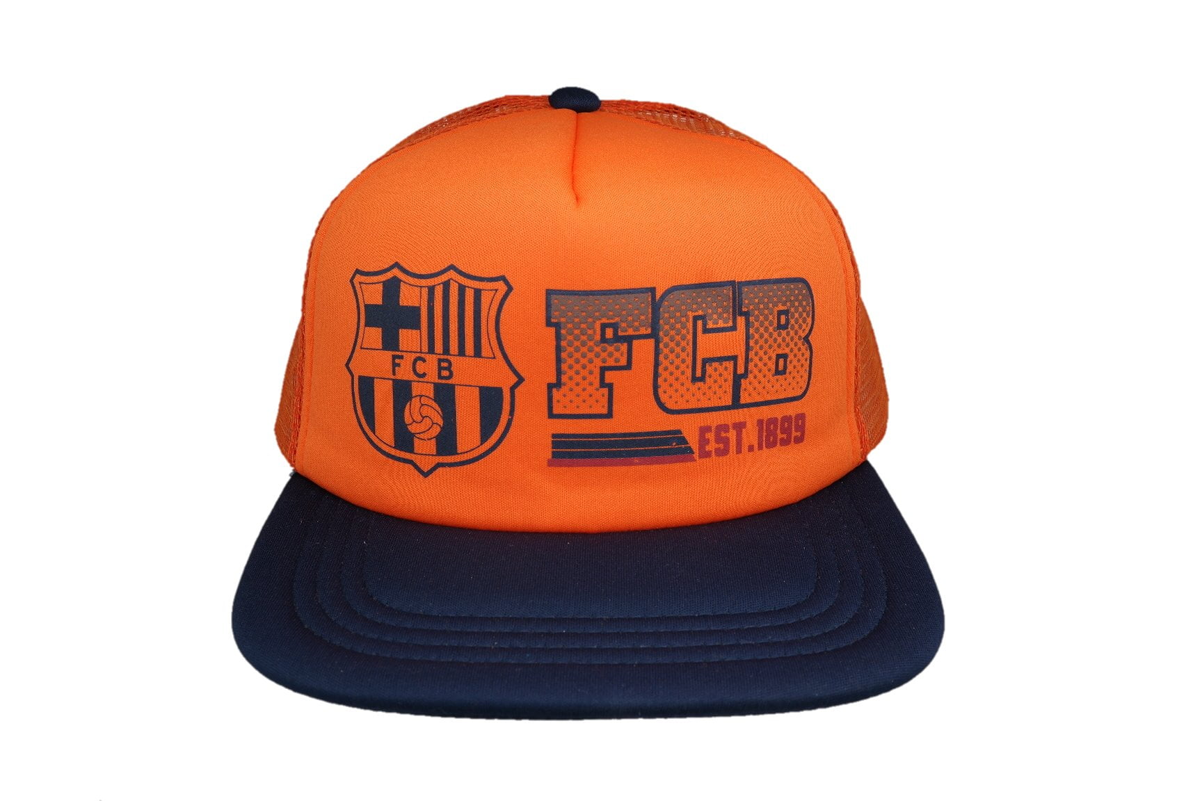 FC Barcelona Official Soccer Size 5 Ball & Beanie Combo 01-1 
