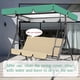 thumbnail image 5 of Sonducket Cubierta para lluvia, cubierta a prueba de lluvia para parque con volantes, silla columpio para Patio al aire libre carpas, 5 of 6