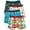 Multicolor, variant on Super Mario Boys Boxer Brief Underwear, 4-Pack, Sizes XS-XL