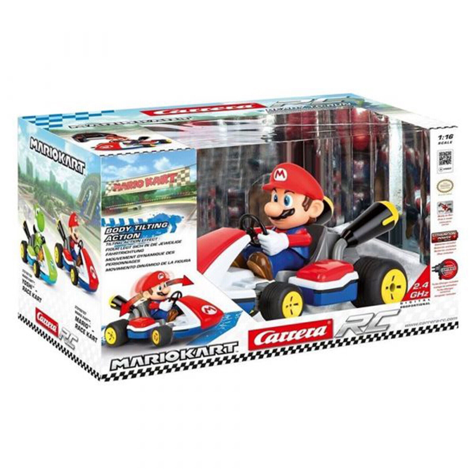 Carerra GHz Mario Kart Race Kart with Sound
