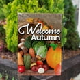 thumbnail image 3 of America Forever Welcome Autumn Garden Flag, 12.5 x 18 inches Double Sided, Harvest Vegetables and Pumpkins, Horn of Plenty Cornucopia, Fall Seasonal Outdoor Flags for Yard, Lawn, and Garden, 3 of 5