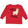 thumbnail image 3 of Inktastic Grandma's You Say Alpaca My Bags Boys or Girls Long Sleeve Toddler T-Shirt, 3 of 5