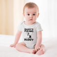 thumbnail image 2 of Daddy’s Fishing Buddy - Baby Clothes - Funny Newborn Bodysuit Outfits for Boys And Girls White-style-1 3months, 2 of 7