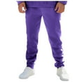 thumbnail image 2 of Pants for Men Fall Winter Leisure and Solid Color Winter Trousers Pants Wopants Casual Comfort Outdoor Daily Wear, 2 of 8