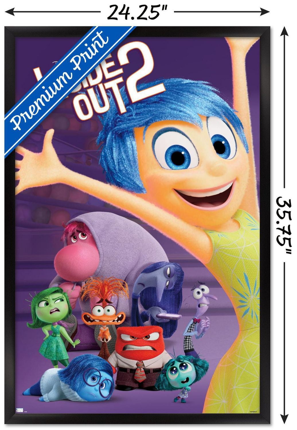 Disney Inside Out 2 - Group Wall Poster, 22.375" x 34"