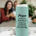 thumbnail image 5 of Gift For Papa You Are A Gift From Above Poem 6-Pack Ultra Slim Can Drink Sleeves, 5 of 8