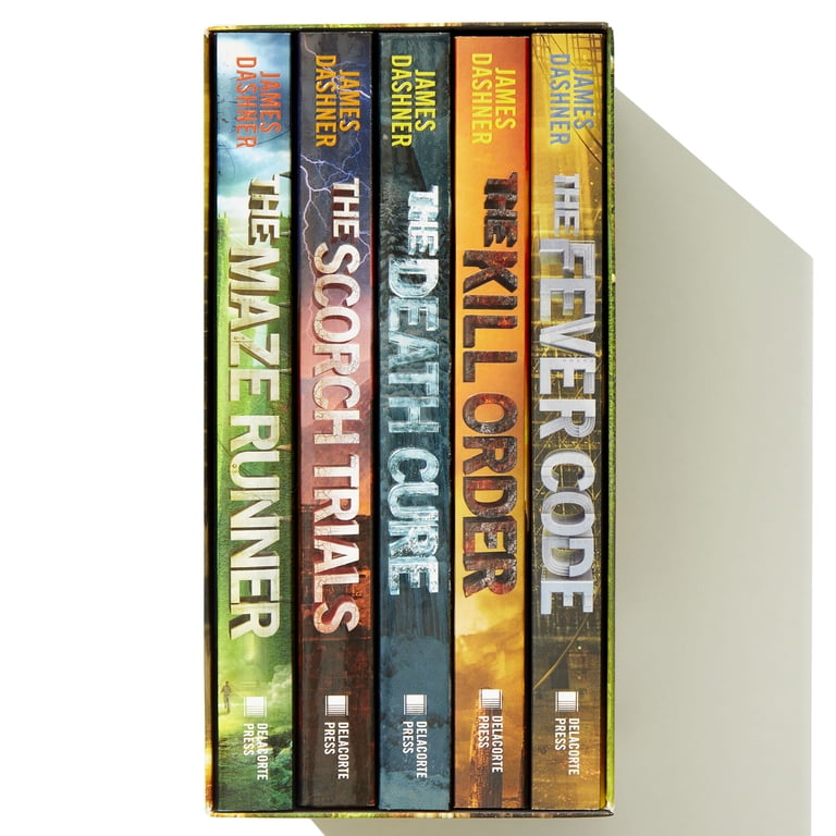 James Dashner Maze Runner Series Complete Boxed Set, Hardcover, 5
