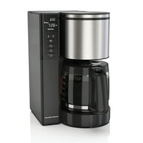 Hamilton Beach Premium Black and Stainless Steel 12-Cup Coffee Maker