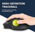 thumbnail image 3 of Pelota de tenis deportiva Trackball Perixx PERIPRO-303 TNB de 3,4 cm, mate, 3 of 6