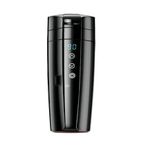 HIBIBUD Electric Mug Travel Control Mug with Heating Heated Mug Electric Coffee Mug
