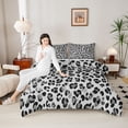 thumbnail image 4 of Castle Fairy Teenagers Leopard Print Twin Comforter Sets,Cheetah Print Bedding Set, 4 of 8