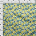 thumbnail image 3 of oneOone Cotton Silk Violet Fabric Tropical Pineapple With Leaf Sewing Craft Projects Fabric Prints By Yard 42 Inch Wide, 3 of 4
