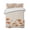 Light Beige Red, variant on Quilts King Size, Orange Spring Floral Soft Comforter Bedding Set for Bed, Summer Botanical Rustic Daisy Lightweight Quilted Bedspread with Pillow Cover(2 Pieces) for All Season, 96x106 Inch