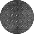 thumbnail image 1 of Ahgly Company Indoor Round Persian Gray Traditional Area Rugs, 8' Round, 1 of 1
