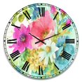 thumbnail image 1 of Designart 'My French Garden' Traditional wall clock, 1 of 1