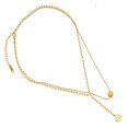 thumbnail image 5 of Gargantilla Carita Feliz Horoz 45cm Acero Inoxidable Tono Dorado WH20, 5 of 5