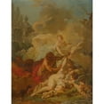 thumbnail image 3 of Circle Of François Boucher 20x24 Black Modern Framed Museum Art Print Titled - Mythological Scene, 3 of 5