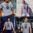 thumbnail image 3 of Greenyef Graphics I Paused My Game to Be Here Gamer Gift Funny Tee Men's T-Shirt Style-27 (Gray & Black, X-Large), 3 of 6