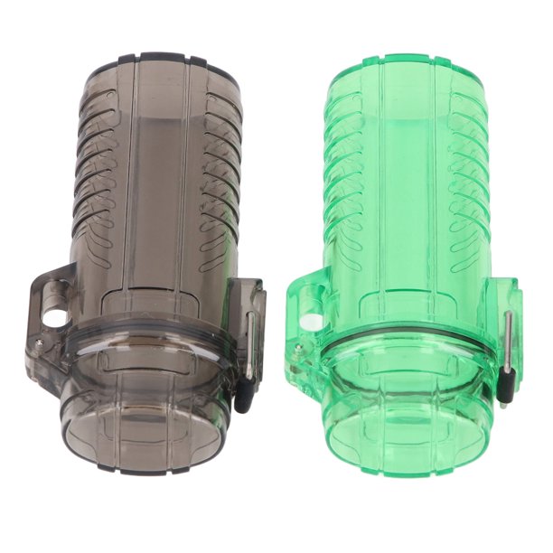 Tubo De Almacenamiento De Bolsillo, Cajas De Bolsillo A Prueba De Agua De Plástico Para Acampar La Caja De Almacenamiento Simple Ligera Y Portátil De La Caja De Almacenamiento De