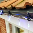 thumbnail image 4 of Bgsha 150 Pack Outdoor Light Clips Gutter Hooks S-Hook Xmas Clip Light Reusable Gutter Hooks for Outdoor Rope Lights Christmas Lights Decorations Black, 4 of 10