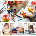 thumbnail image 7 of Kids Art Smocks 3 Pack Painting Smock with Long Sleeve and 3 Pockets for Age 3-8, 7 of 7