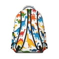 thumbnail image 3 of Cute Dinosaur Pattern Backpack for School,Cute School Bag,Schoolbag with Adjustable Shoulder Straps & Padded Back,15.3"x11"x7.1".﻿, 3 of 6