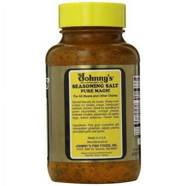 Johnny S Seasoning Salt No MSG