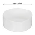 thumbnail image 2 of Uxcell White 130mm Rubber End Caps Round Vinyl Plug Insert Rubber Flexible, 2 of 6