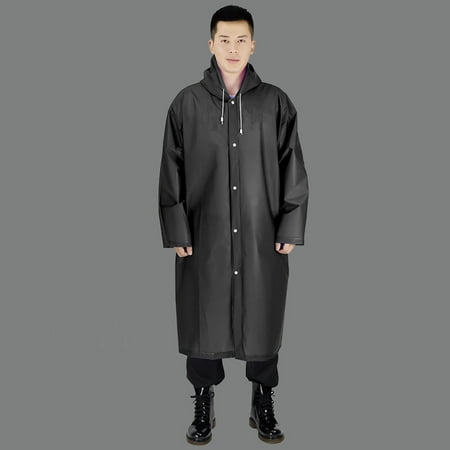 Unisex Fashion Packable Waterproof Rain Jacket Outdoor Hooded (Best Gore Tex Rain Jacket Hiking)