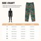 thumbnail image 3 of Balery red and green bow tie Pantalones de pijama para mujer, pijamas ultraligeros, pantalones de estar por casa-Small, 3 of 6