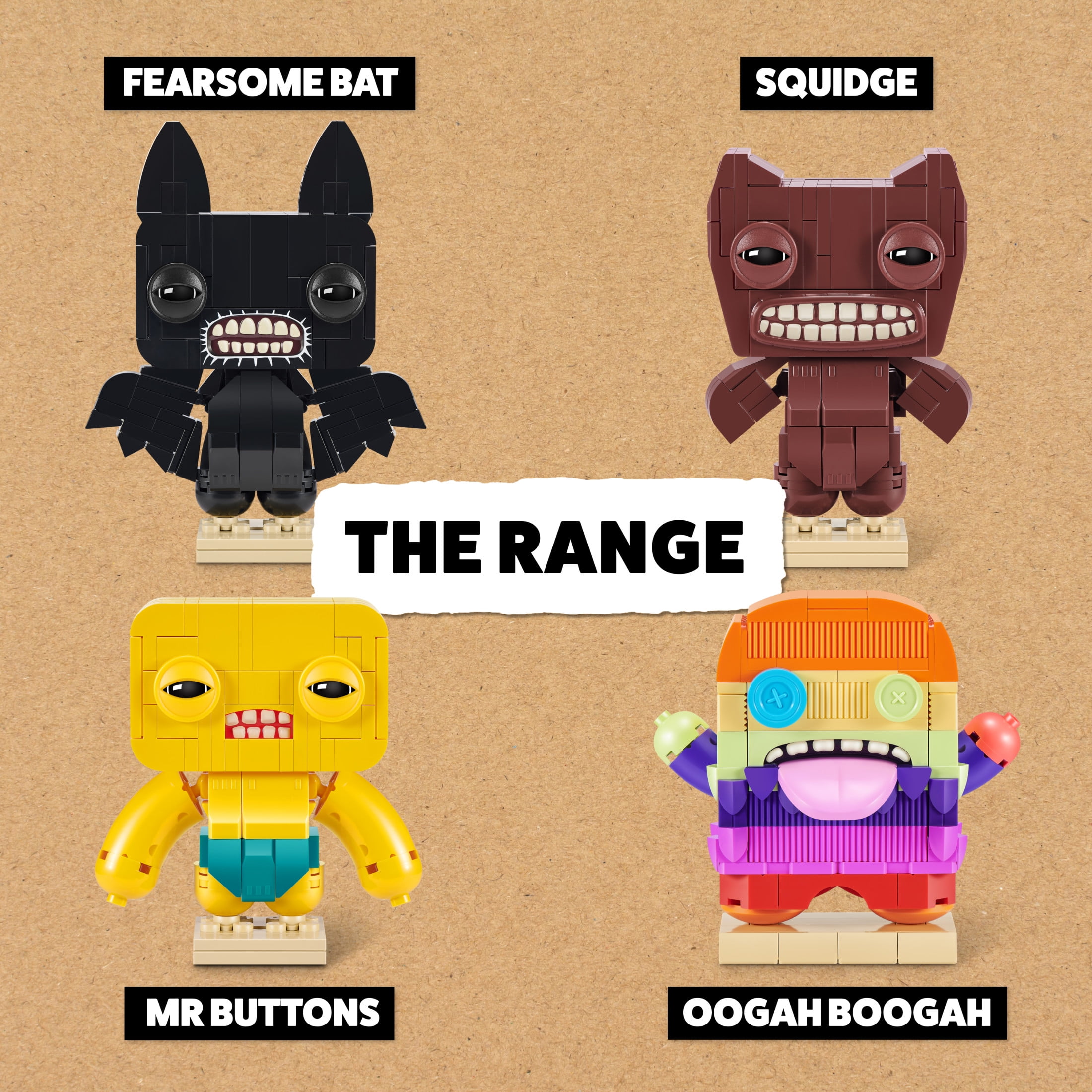 MAX Build More Premium Fugglers Collection (Fearsome Bat) Unboxing Toy & Building Brick by ZURU