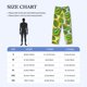 thumbnail image 4 of Fotbe Watercolor Kiwi Fruits Summer Pantalones de Pijama para Hombre, Pantalones de Dormir, Pantalones de Casa con Cintura Ajustable y Bolsillos-3X-Large, 4 of 6
