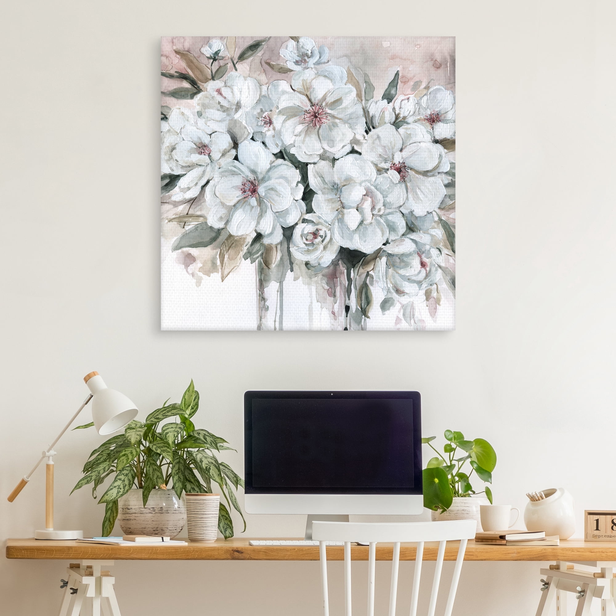 Blushing Bouquet by Carol Robinson Canvas Art Print