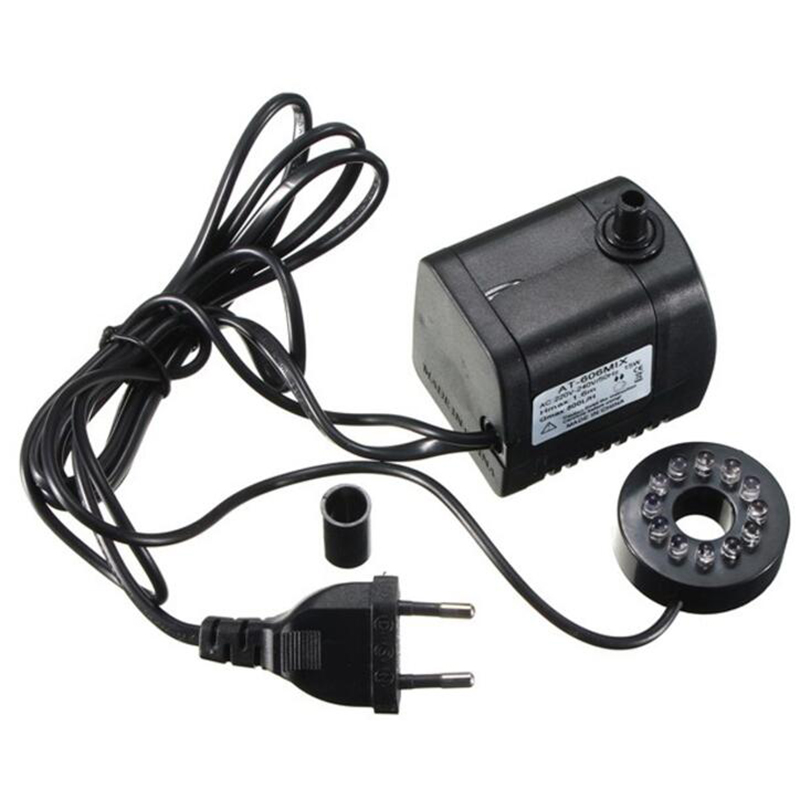 Water Pump 12 LED Aquarium Fish Pond Tank For Fish Tank Plants Growth  Tool