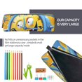 thumbnail image 5 of Honeii Funny Alarm Clock Illustration Pattern Pencil Case, Pencil Pouch, Pencil Case Small, Pencil Pouch Aesthetic, PVC Pencil Pouch, Pencil Bag, Makeup Pouch, 5 of 7