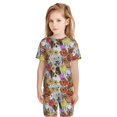 thumbnail image 5 of Balery Cute Dogs Puppy Conjunto de Pijama Infantil de Manga Corta con Estampado – Ropa de Dormir de Algodón Suave-X-Large, 5 of 5