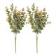 thumbnail image 5 of unbranded 2Ud Adornos De Flores Artificiales En Seda Verde Para Ambiente Y Eventos, 5 of 8