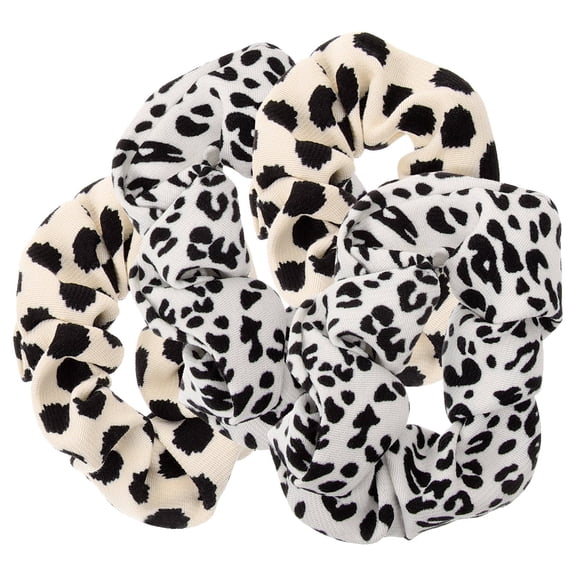 Tineasur Hair Ties for Women Elastic Hair Scrunchies Simple and Elegant Weddings 4 Pcs