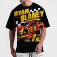 thumbnail image 3 of Camiseta clásica con estampado de anime de dibujos animados de Racing Story para hombre, para uso diario, ocio callejero, comodidad y estilo McQueen, 3 of 5